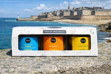 Mini Baba Trio Rum Vanille Calvados Zimt Cointreau Orange